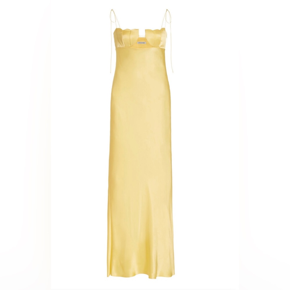 Anna October Tulip Yellow Dress